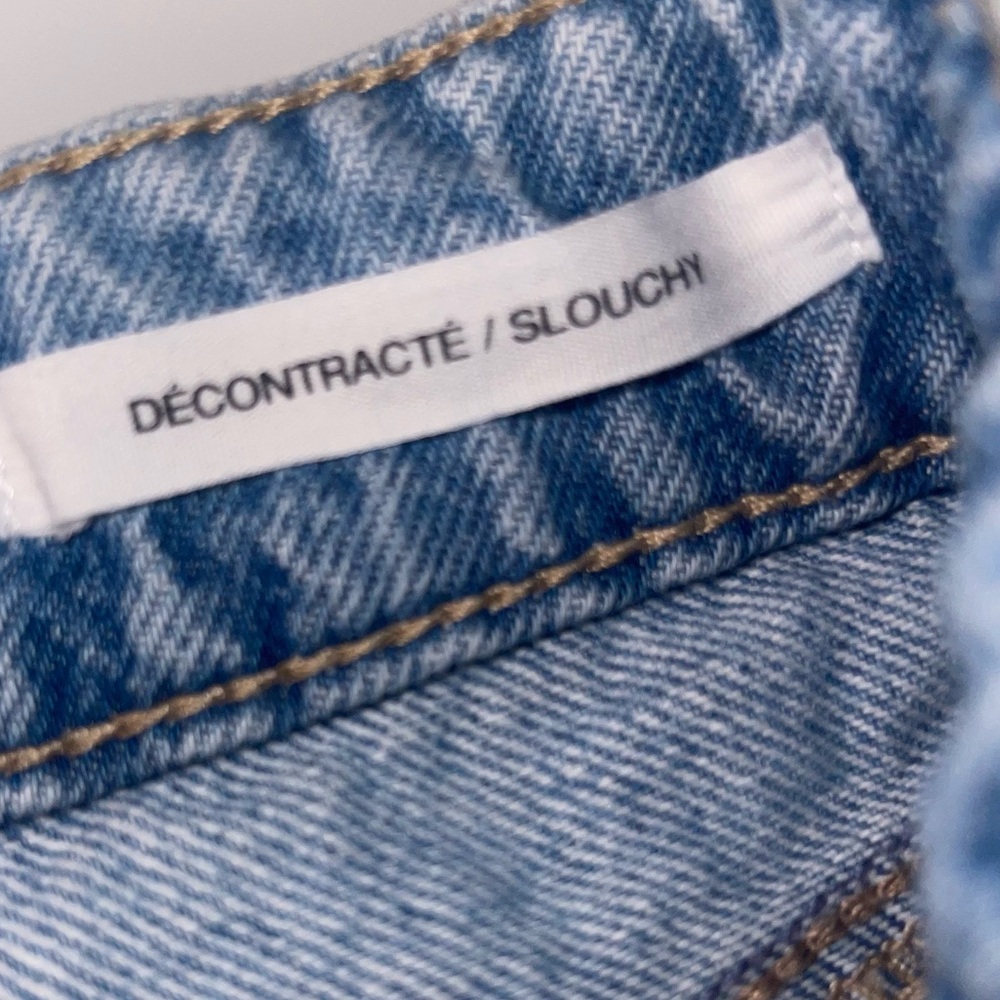 Garage Slouchy Blue Denim Jeans - Picture 5 of 6
